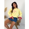Bluza damska Be You z koronką i ozdobnym rękawem